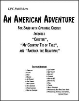 An American Adventure Concert Band sheet music cover